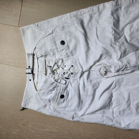 L.A.M.B. Open Back Lace Up Sailor Pants - Picture 9 of 12